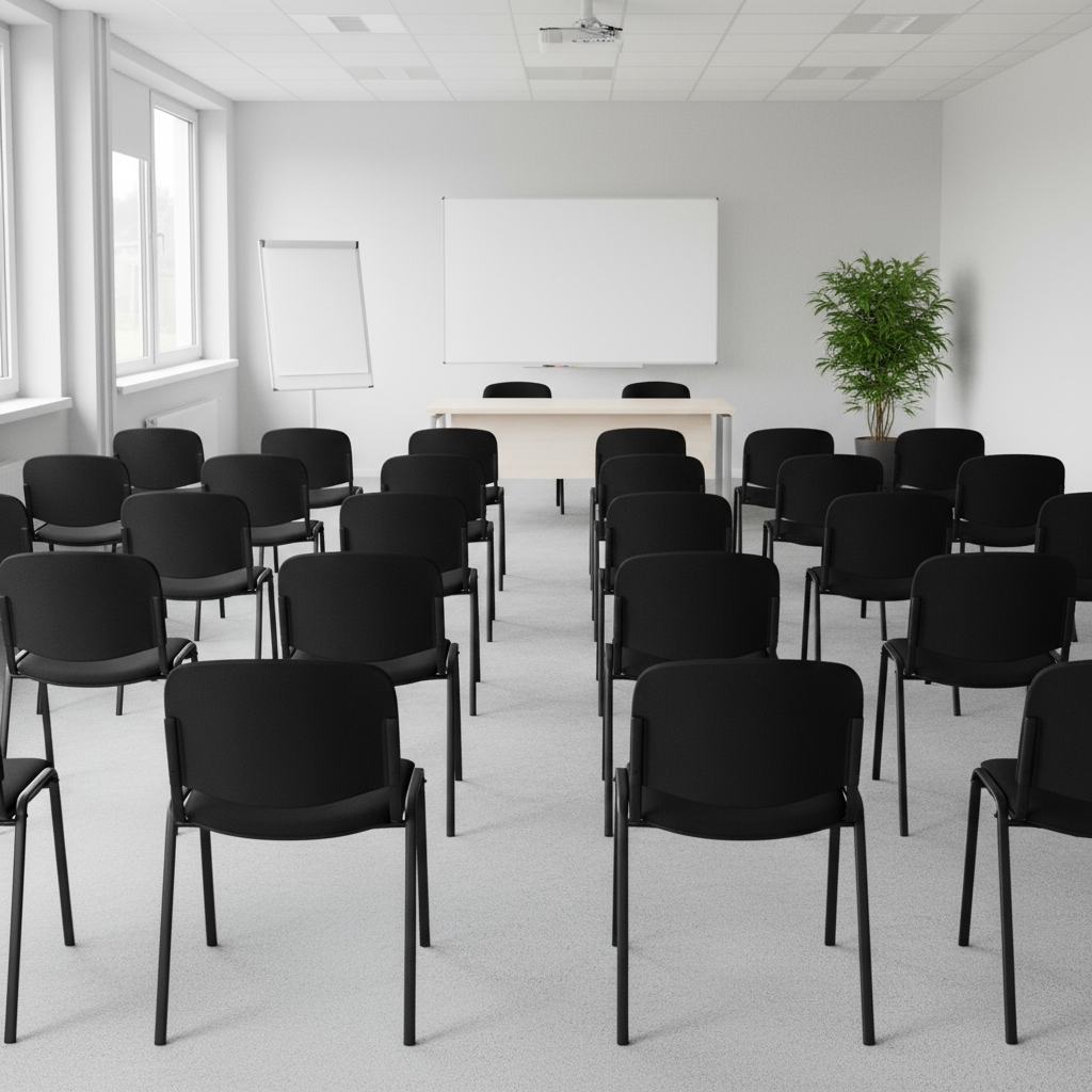 Besucherstuhl mit Polster stapelbar Ansicht 5