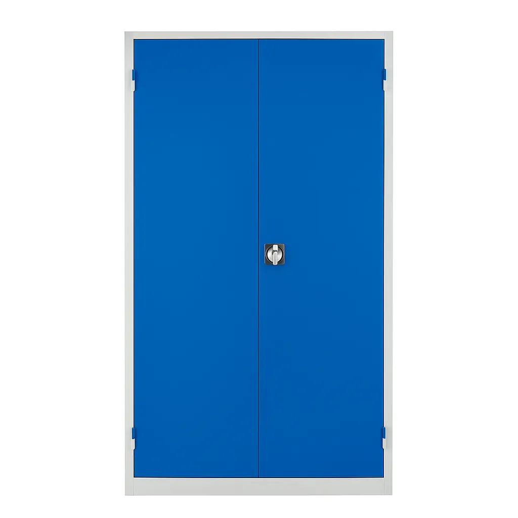 Werkstattschrank mit Flügeltüren und 4 Fachböden Ansicht 4