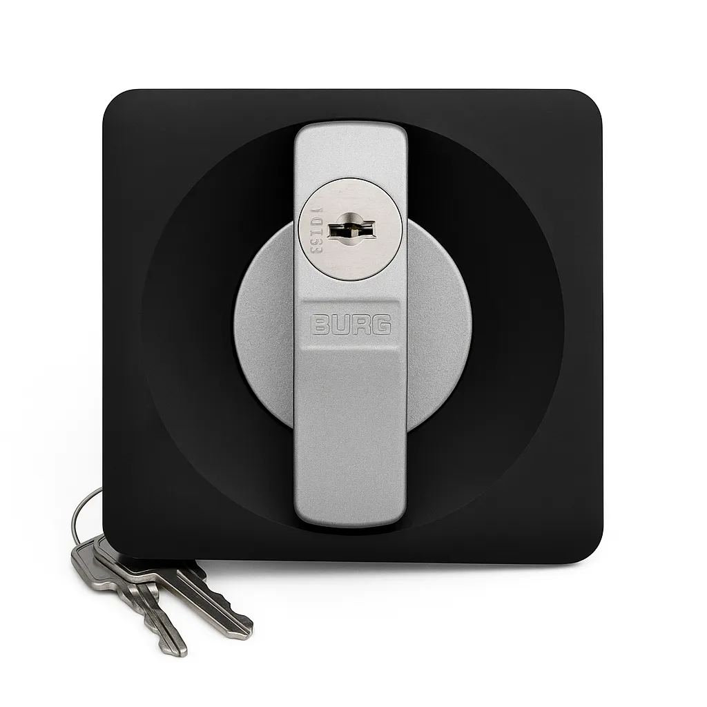 Drehgriffzylinderschloss für Stahlschränke