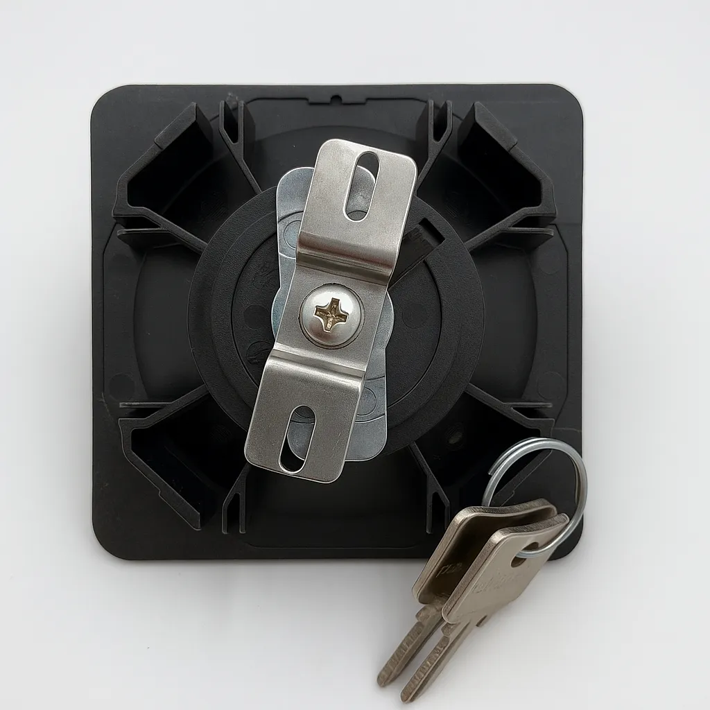 Drehgriffzylinderschloss gleichschließend für Stahlschränke Ansicht 4