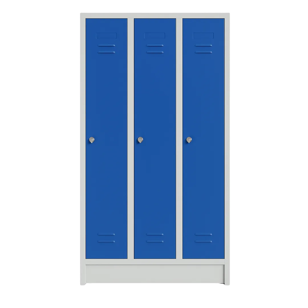 Garderobenschrank mit 3 Abteilen – 120 cm Ansicht 5