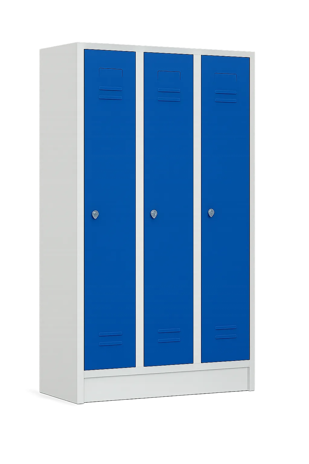 Garderobenschrank mit 3 Abteilen – 90 cm