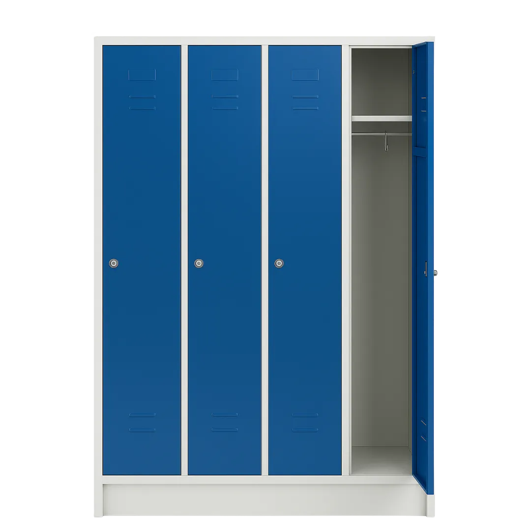 Garderobenschrank mit 4 Abteilen – 120 cm Ansicht 3