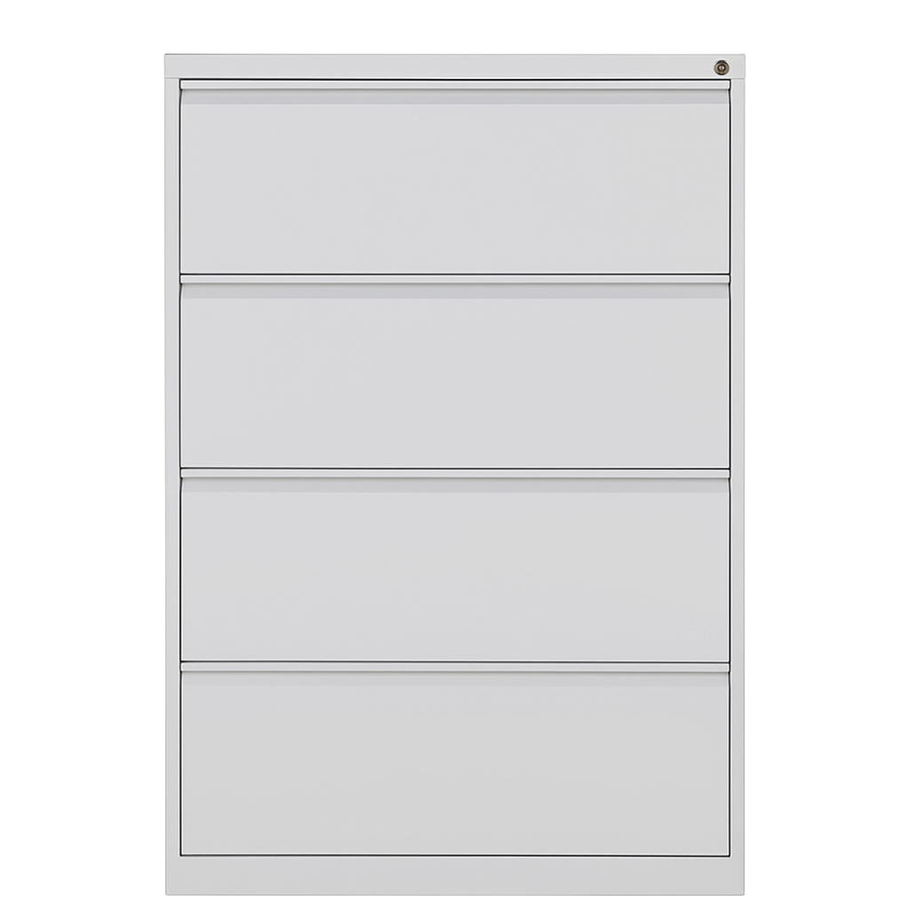 Hängeregistraturschrank 84 cm mit 4 Schubladen 2-bahnig Ansicht 3