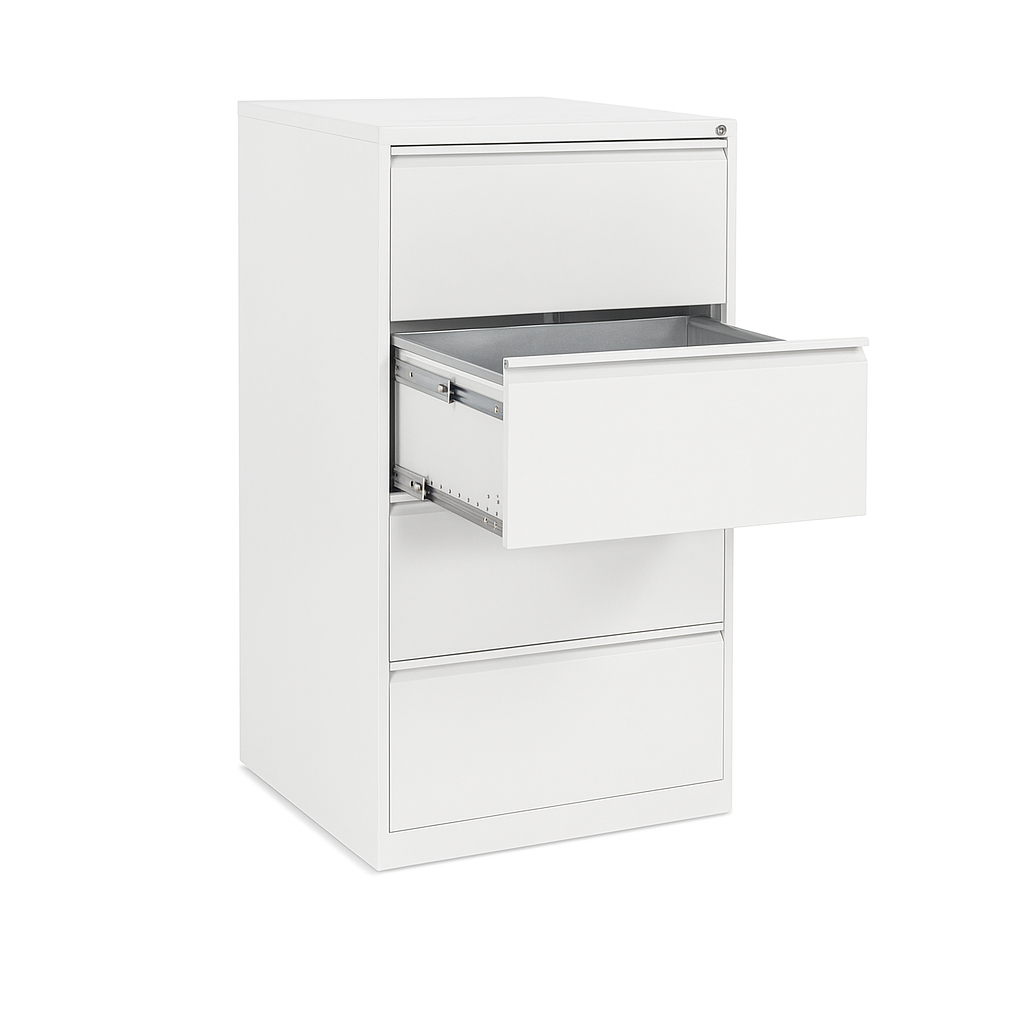 Hängeregistraturschrank 84 cm mit 4 Schubladen 2-bahnig Ansicht 6