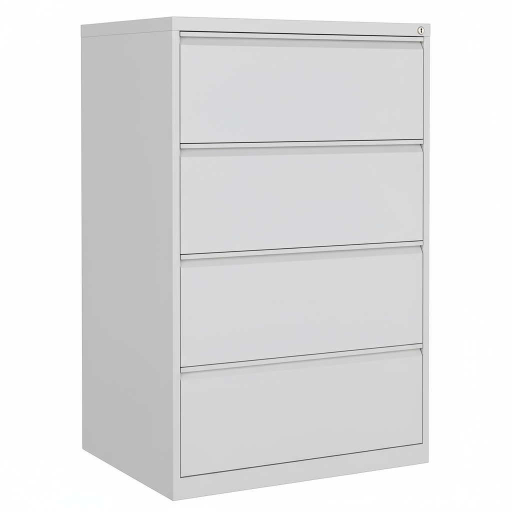 Hängeregistraturschrank 84 cm mit 4 Schubladen 2-bahnig