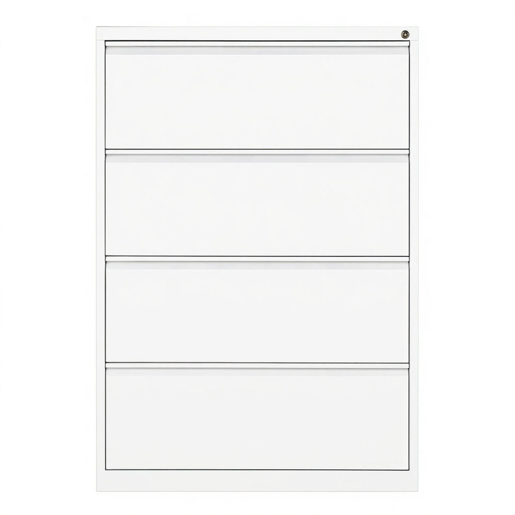 Hängeregistraturschrank 84 cm mit 4 Schubladen 2-bahnig Ansicht 4