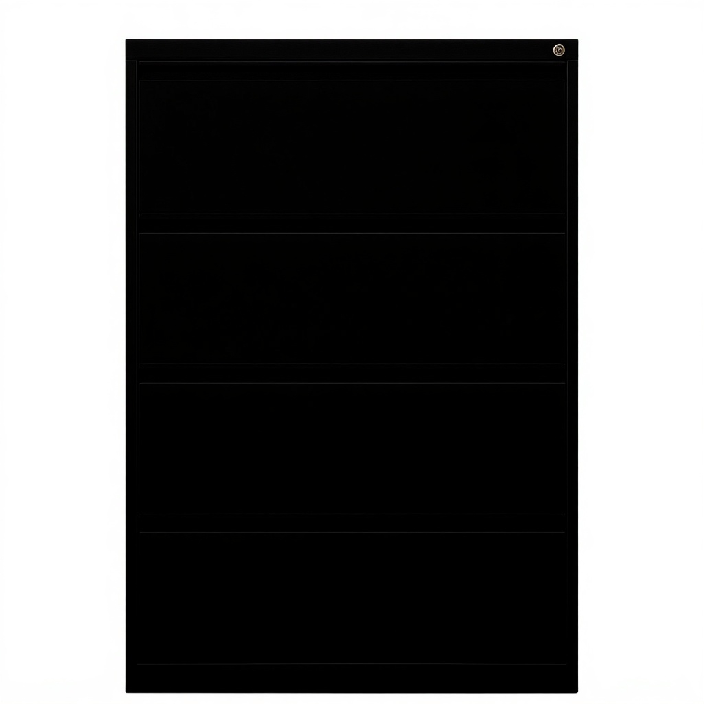 Hängeregistraturschrank 84 cm mit 4 Schubladen 2-bahnig Ansicht 5