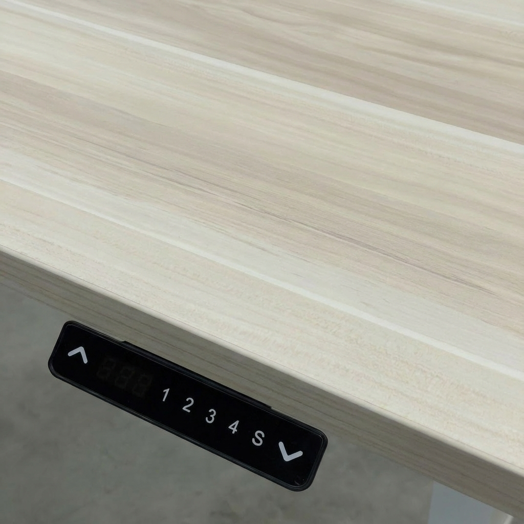 Elektrisch höhenverstellbarer Schreibtisch mit Dual-Motor Ansicht 6