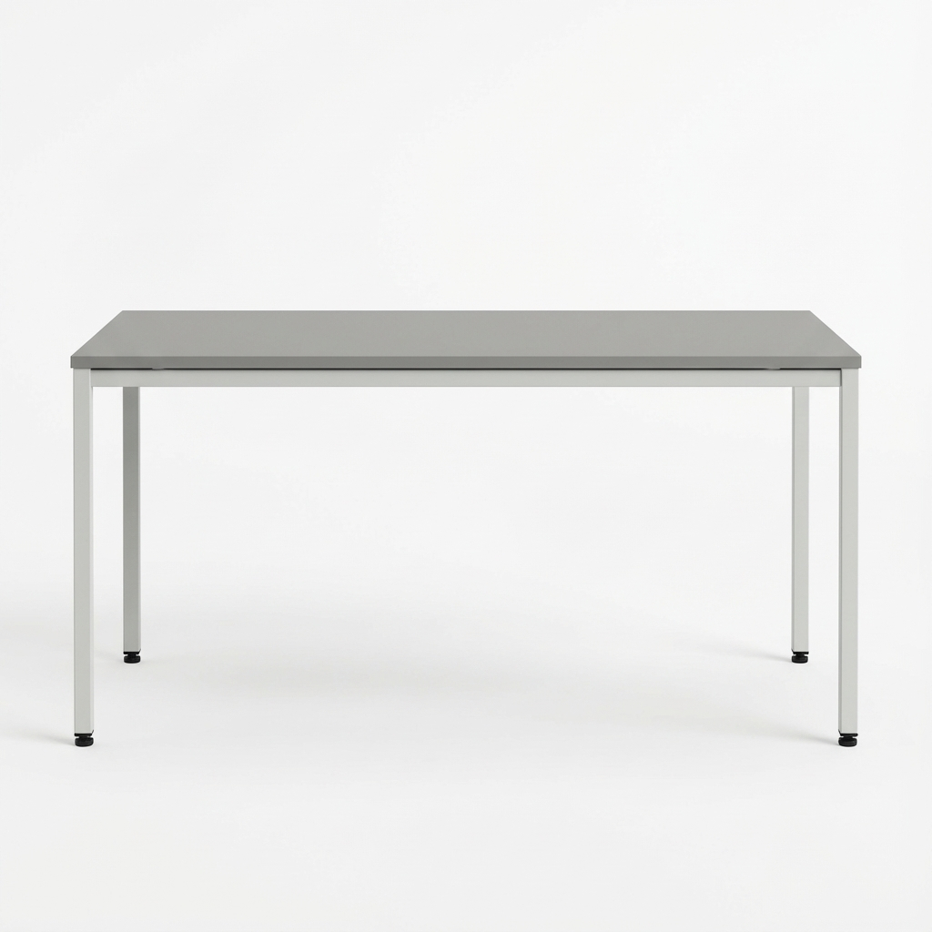 Mehrzwecktisch mit Stahlrohrgestell – robuste Arbeitsfläche Ansicht 3