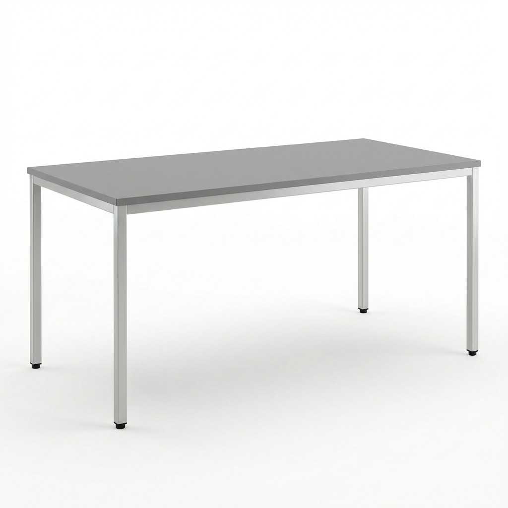 Mehrzwecktisch mit Stahlrohrgestell – robuste Arbeitsfläche