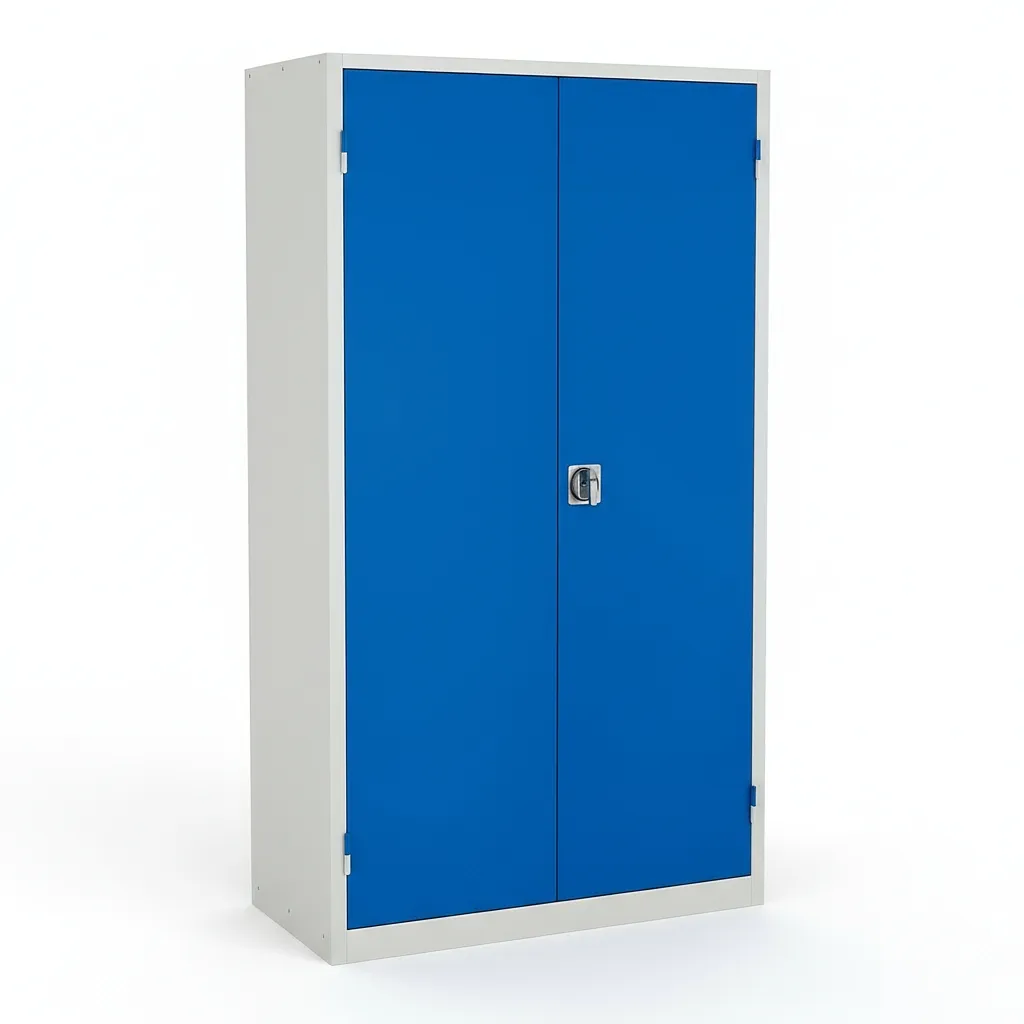 Werkstattschrank mit Flügeltüren und 4 Fachböden