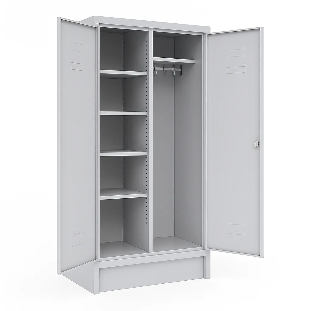 Putzmittelschrank 60x50 cm mit Zylinderschloss Ansicht 4