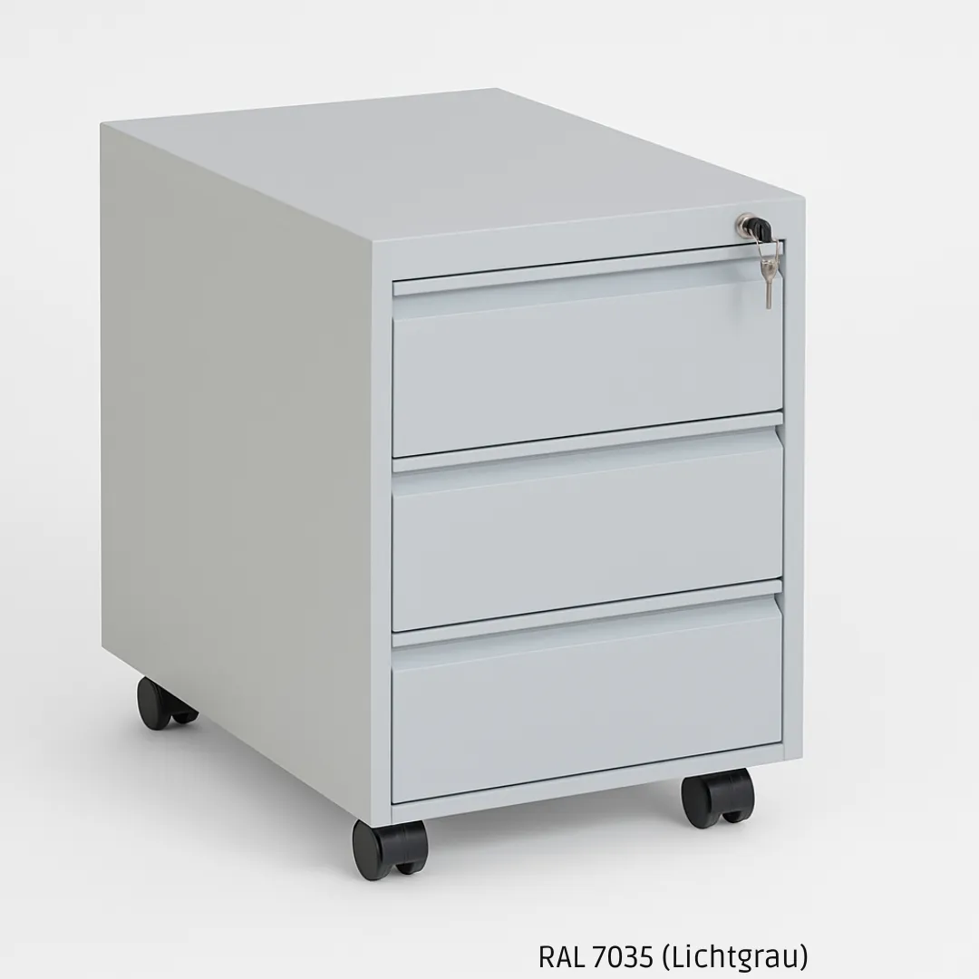 Rollcontainer mit 3 Schüben – stabil & mobil Ansicht 6