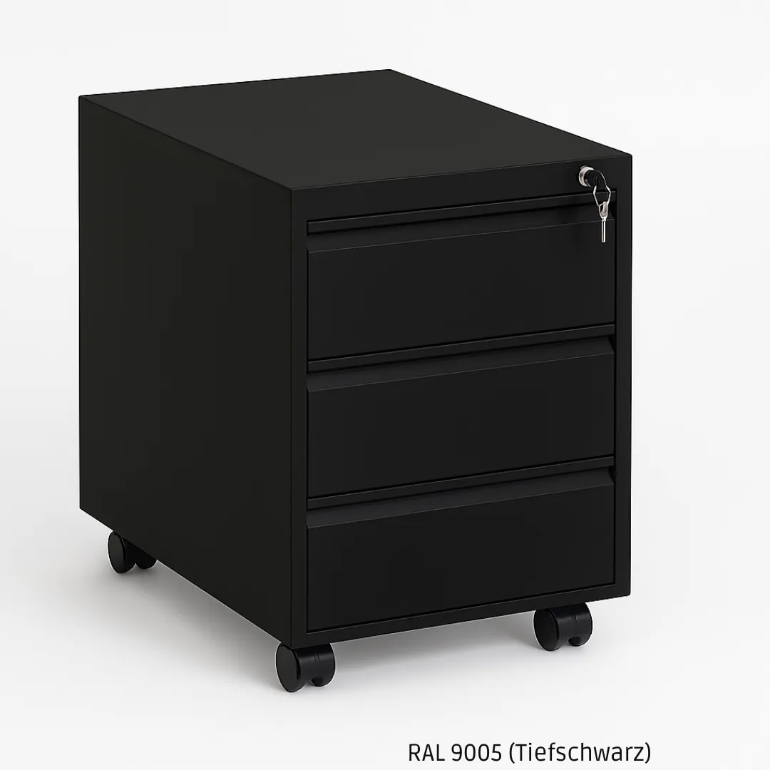 Rollcontainer mit 3 Schüben – stabil & mobil Ansicht 8