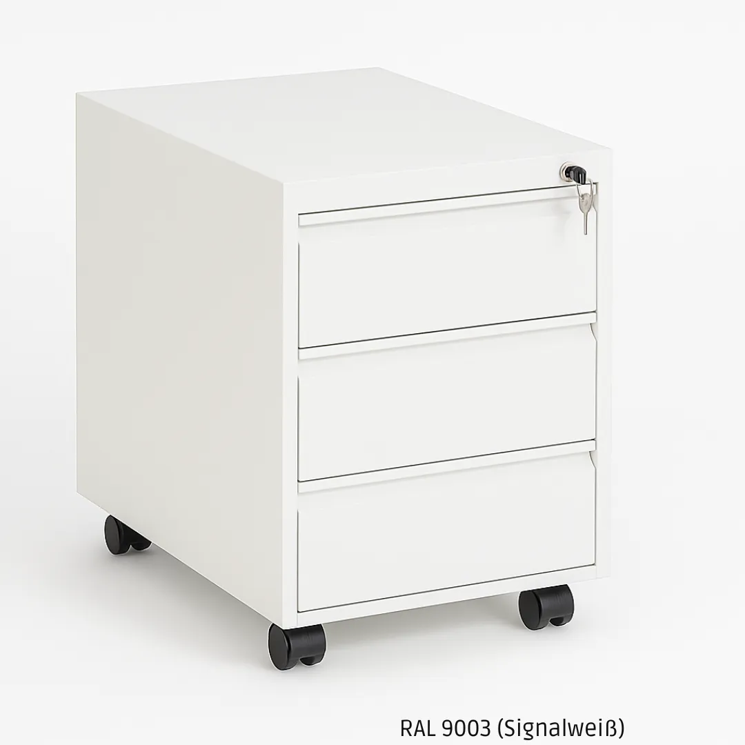 Rollcontainer mit 3 Schüben – stabil & mobil Ansicht 7