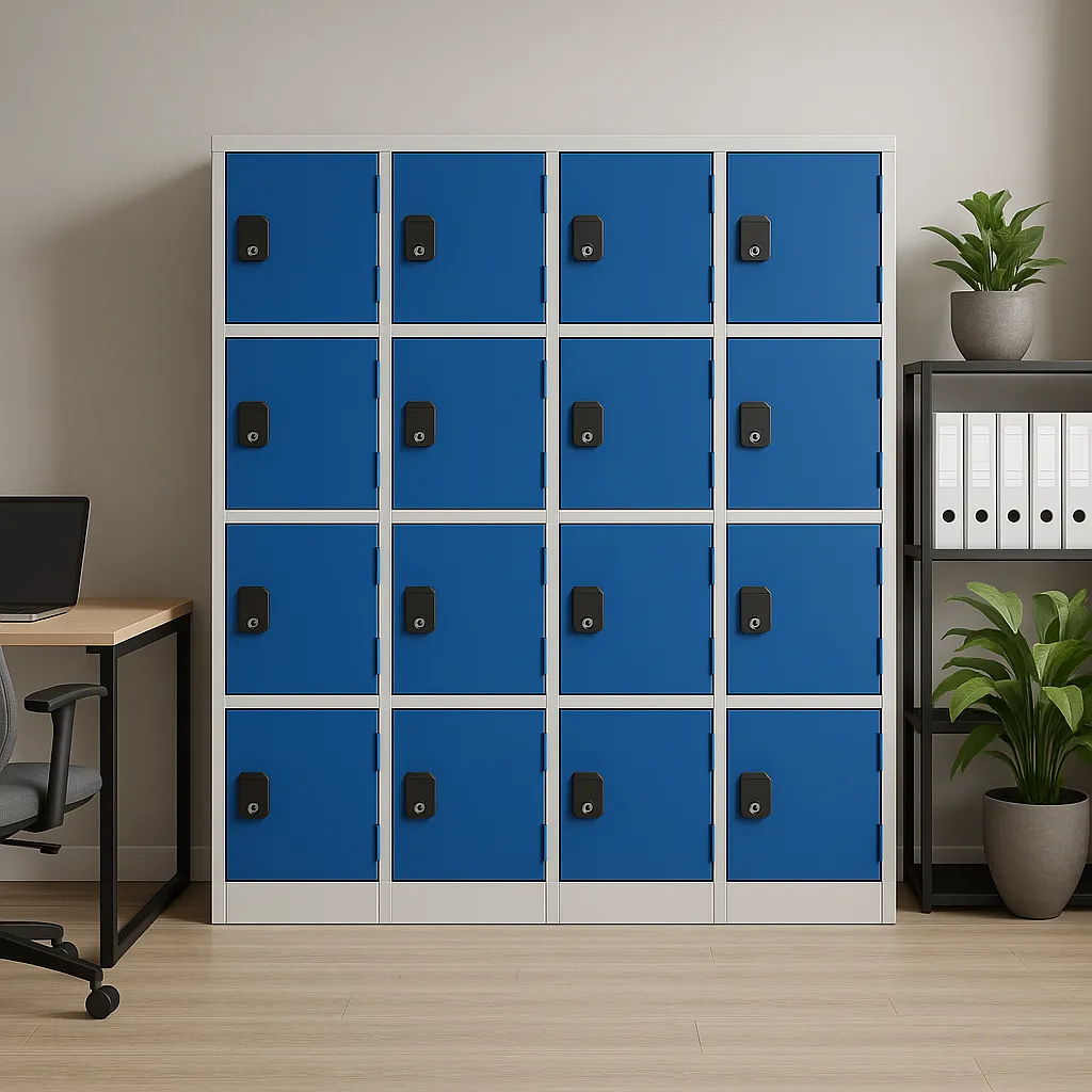 Schließfachwürfel modular mit Belüftungssystem Ansicht 3