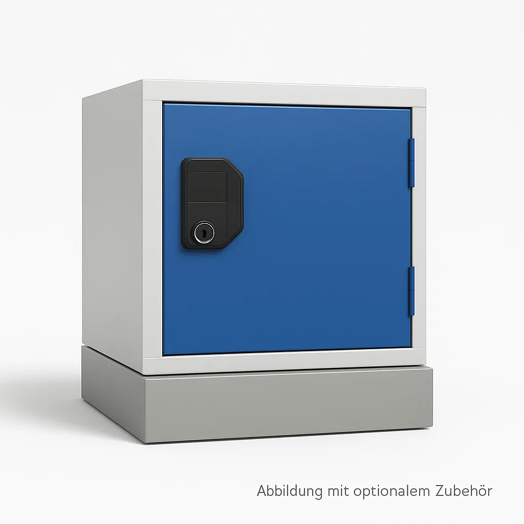 Sockel für Schließfachwürfel lichtgrau – 38 & 45 cm Ansicht 2