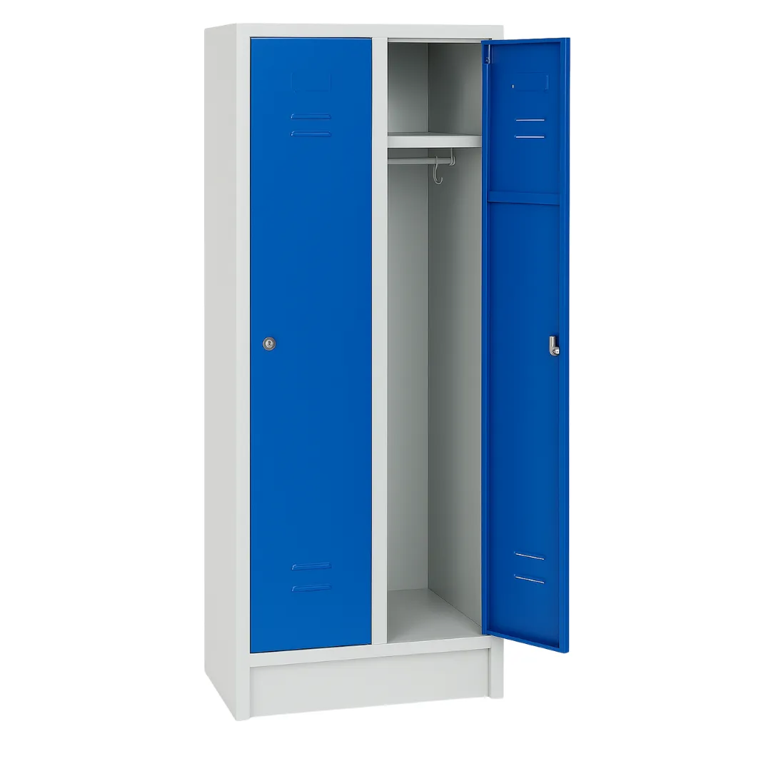 Garderobenschrank mit 2 Abteilen – 60 cm Ansicht 3