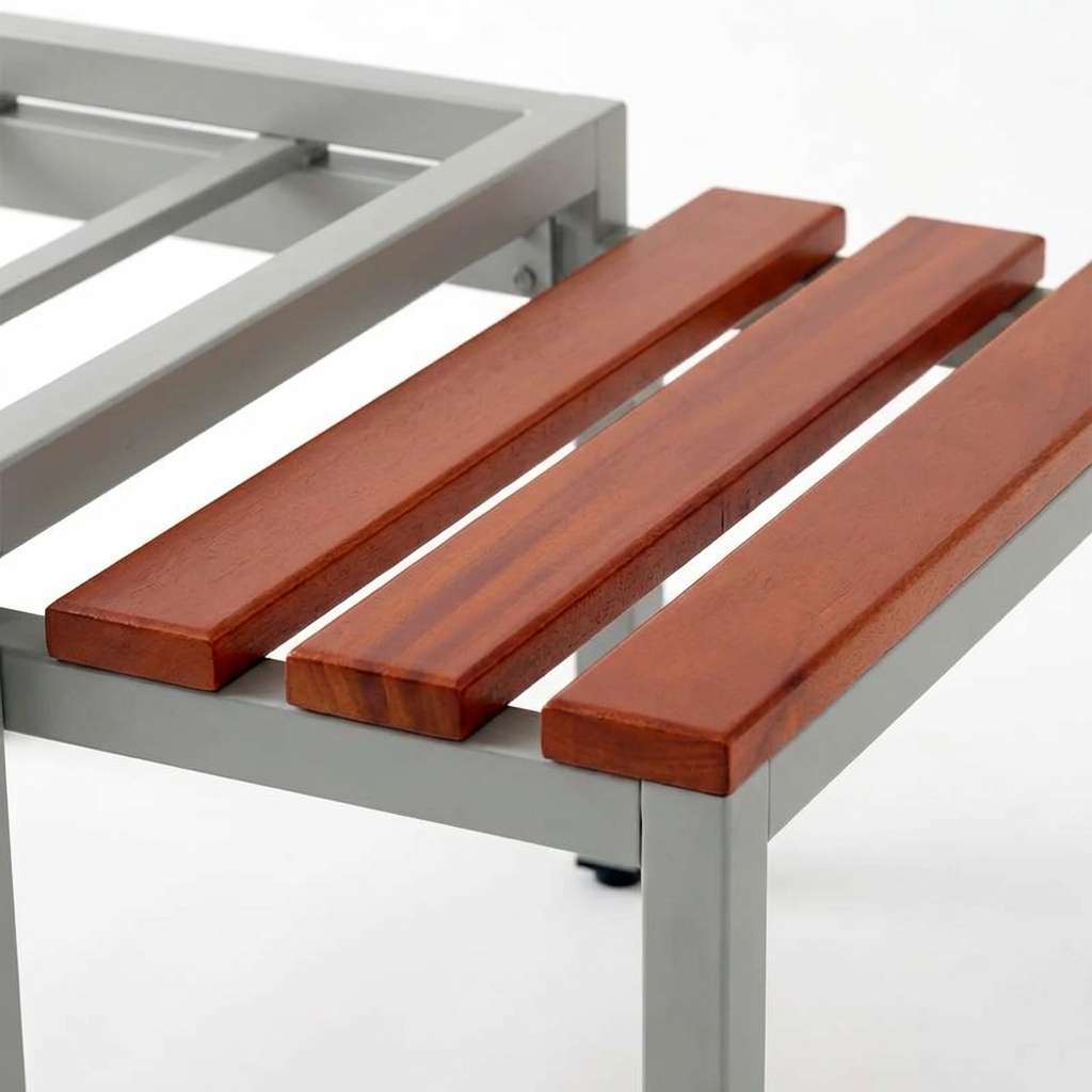 Untergestell mit Sitzbankauszug für Spinde